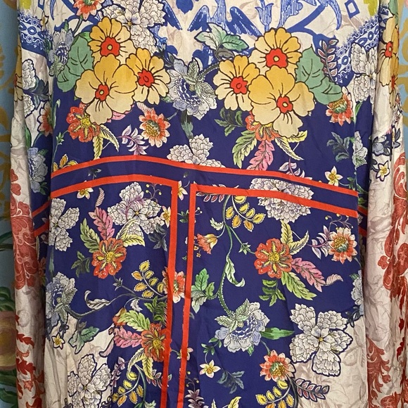 Johnny Was Colorful Floral Shirt - Picture 3 of 4